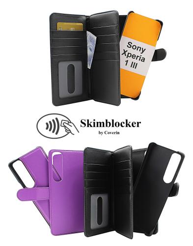 Coverin Skimblocker XL Magnet Wallet Sony Xperia 1 III (XQ-BC52)