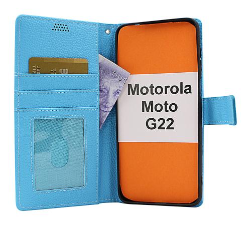 New Jalusta Lompakkokotelo Motorola Moto G22