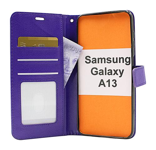 billigamobilskydd.se Crazy Horse Lompakko Samsung Galaxy A13 (A135F/DS)