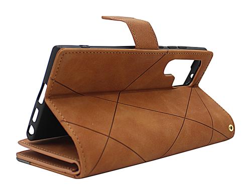 billigamobilskydd.se XL Standcase Luksuskotelo puhelimeen Samsung Galaxy S22 Ultra 5G