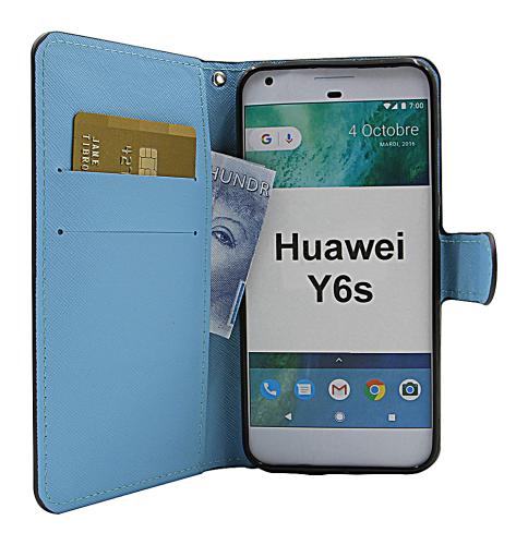 billigamobilskydd.se Kuviolompakko Huawei Y6s