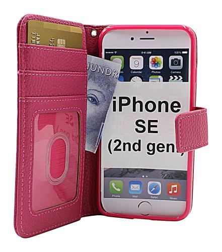 billigamobilskydd.se New Jalusta Lompakkokotelo iPhone SE (2nd Generation)