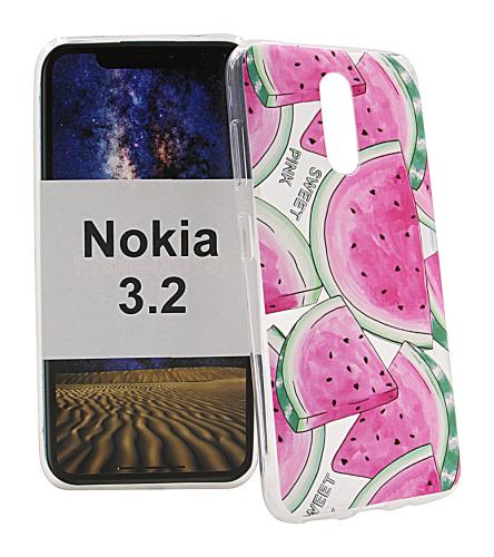 billigamobilskydd.se TPU-Designkotelo Nokia 3.2