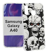 billigamobilskydd.se TPU-Designkotelo Samsung Galaxy A40 (A405FN/DS)