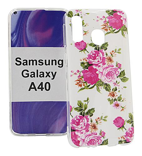 billigamobilskydd.se TPU-Designkotelo Samsung Galaxy A40 (A405FN/DS)