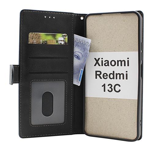 billigamobilskydd.se Zipper Standcase Wallet Xiaomi Redmi 13C