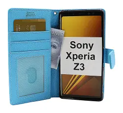 billigamobilskydd.se New Jalusta Lompakkokotelo Sony Xperia Z3 (D6603)