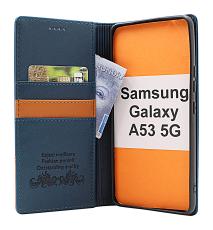 Coverin Samsung Galaxy A53 5G Premium Lompakkokotelo Slim