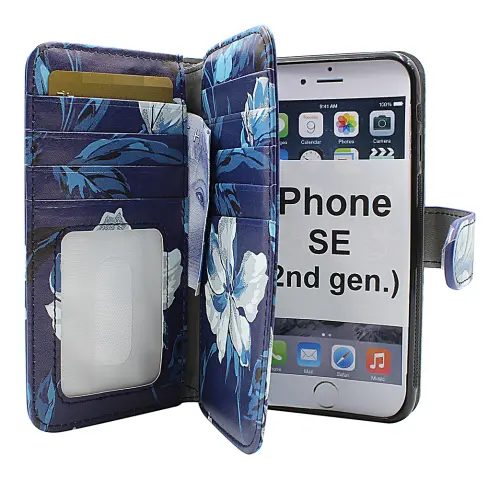Coverin Skimblocker XL Magnet Designwallet iPhone SE (2nd Generation)