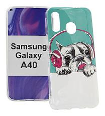 billigamobilskydd.se TPU-Designkotelo Samsung Galaxy A40 (A405FN/DS)