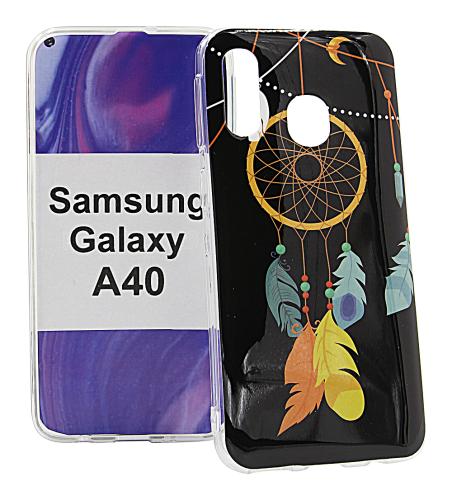 billigamobilskydd.se TPU-Designkotelo Samsung Galaxy A40 (A405FN/DS)