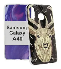 billigamobilskydd.se TPU-Designkotelo Samsung Galaxy A40 (A405FN/DS)