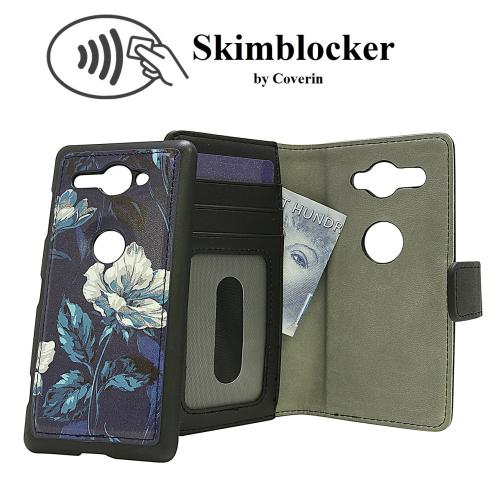Coverin Skimblocker Design Magneettilompakko Sony Xperia XZ2 Compact (H8324)