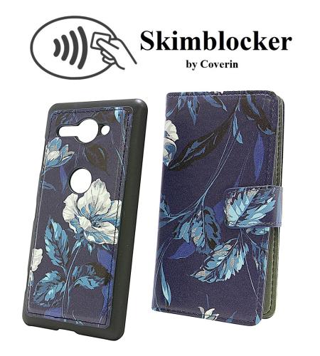Coverin Skimblocker Design Magneettilompakko Sony Xperia XZ2 Compact (H8324)