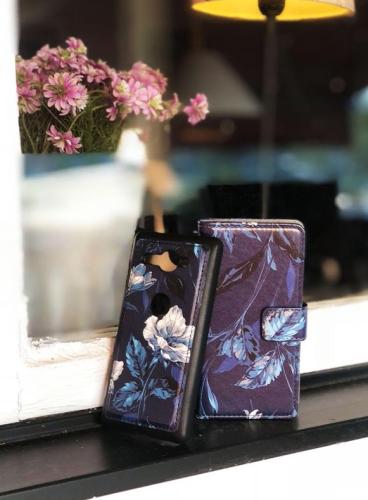 Coverin Skimblocker Design Magneettilompakko Sony Xperia XZ2 Compact (H8324)