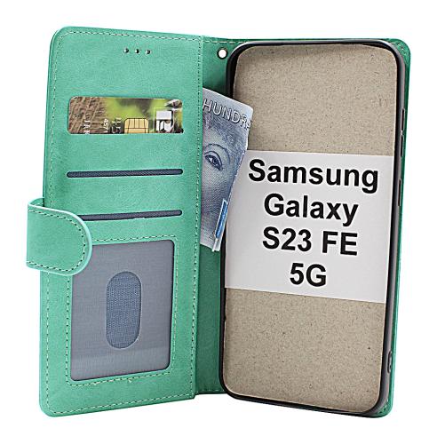 billigamobilskydd.se Zipper Standcase Wallet Samsung Galaxy S23 FE 5G