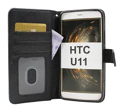 Coverin New Jalusta Lompakkokotelo HTC U11