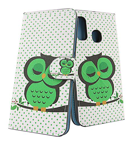 billigamobilskydd.se Kuviolompakko Samsung Galaxy A40 (A405FN/DS)