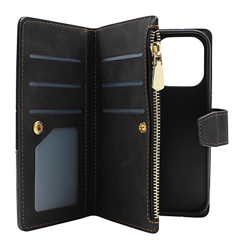 billigamobilskydd.se XL Standcase Luksuskotelo puhelimeen iPhone 14 Pro (6.1)