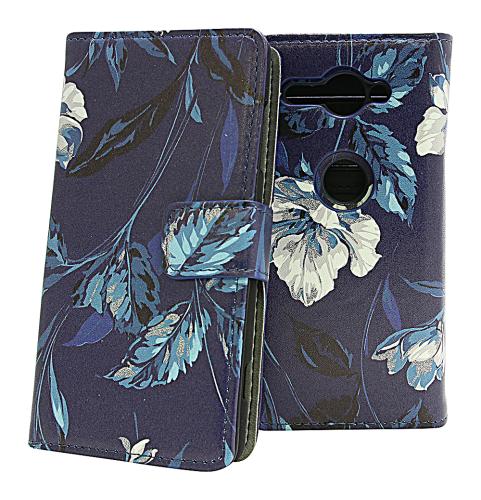 Coverin Skimblocker Design Magneettilompakko Sony Xperia XZ2 Compact (H8324)