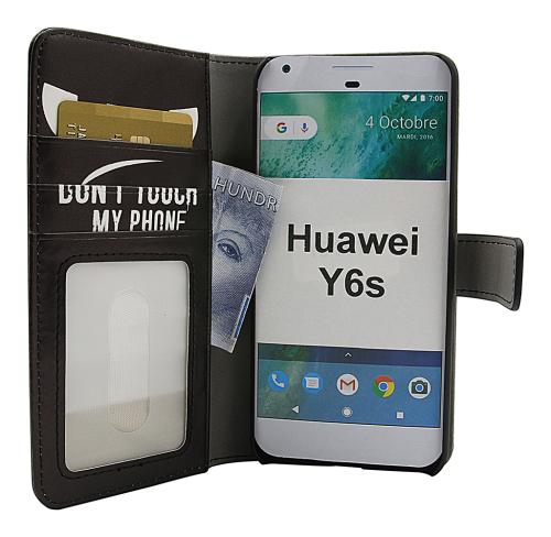 Coverin Skimblocker Design Magneettilompakko Huawei Y6s