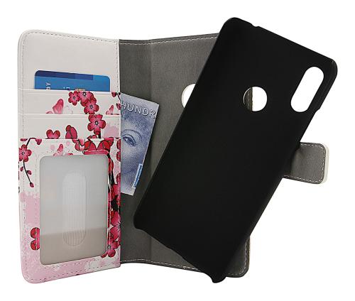 Coverin Skimblocker Design Magneettilompakko Huawei Y6s