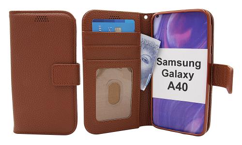 billigamobilskydd.se New Jalusta Lompakkokotelo Samsung Galaxy A40 (A405FN/DS)