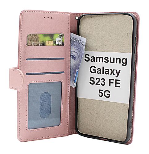billigamobilskydd.se Zipper Standcase Wallet Samsung Galaxy S23 FE 5G