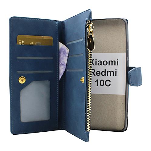 billigamobilskydd.se XL Standcase Luksuskotelo puhelimeen Xiaomi Redmi 10C
