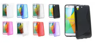 billigamobilskydd.se S-Line TPU-muovikotelo Huawei Y6
