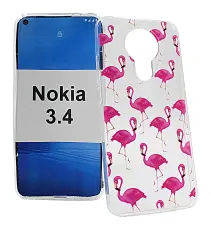 billigamobilskydd.se TPU-Designkotelo Nokia 3.4