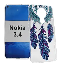billigamobilskydd.se TPU-Designkotelo Nokia 3.4