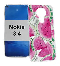 billigamobilskydd.se TPU-Designkotelo Nokia 3.4