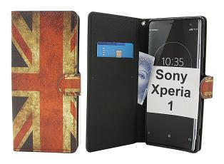 billigamobilskydd.se Kuviolompakko Sony Xperia 1 (J9110)
