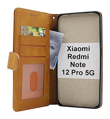 billigamobilskydd.se Zipper Standcase Wallet Xiaomi Redmi Note 12 Pro 5G
