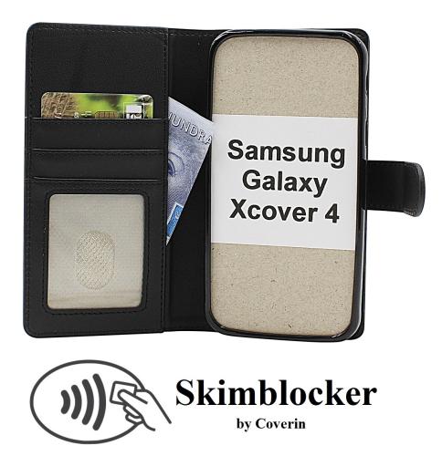 Coverin Skimblocker Samsung Galaxy Xcover 4 (G390F) Magneetti Puhelimen Kuoret