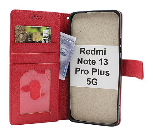 billigamobilskydd.se New Jalusta Lompakkokotelo Xiaomi Redmi Note 13 Pro+ 5G