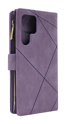 billigamobilskydd.se XL Standcase Luksuskotelo puhelimeen Samsung Galaxy S22 Ultra 5G