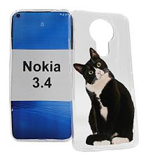 billigamobilskydd.se TPU-Designkotelo Nokia 3.4