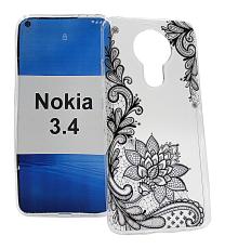 billigamobilskydd.se TPU-Designkotelo Nokia 3.4