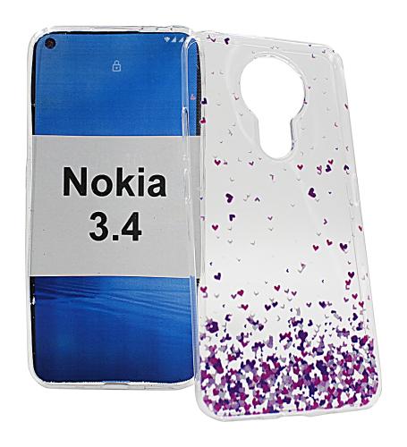 billigamobilskydd.se TPU-Designkotelo Nokia 3.4