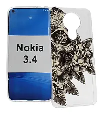 billigamobilskydd.se TPU-Designkotelo Nokia 3.4