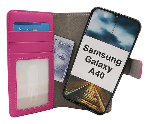Coverin Skimblocker Magneettikotelo Samsung Galaxy A40 (A405FN/DS)