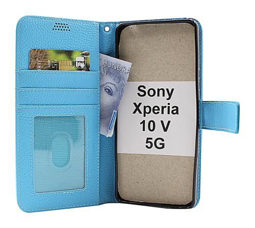 billigamobilskydd.se New Jalusta Lompakkokotelo Sony Xperia 10 V 5G
