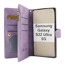 billigamobilskydd.se XL Standcase Luksuskotelo puhelimeen Samsung Galaxy S22 Ultra 5G