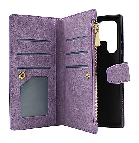 billigamobilskydd.se XL Standcase Luksuskotelo puhelimeen Samsung Galaxy S22 Ultra 5G