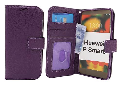 Coverin Jalusta Lompakkokotelo Huawei P Smart (FIG-LX1)