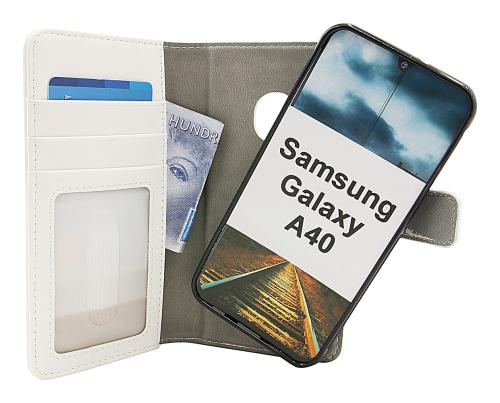 Coverin Skimblocker Magneettikotelo Samsung Galaxy A40 (A405FN/DS)
