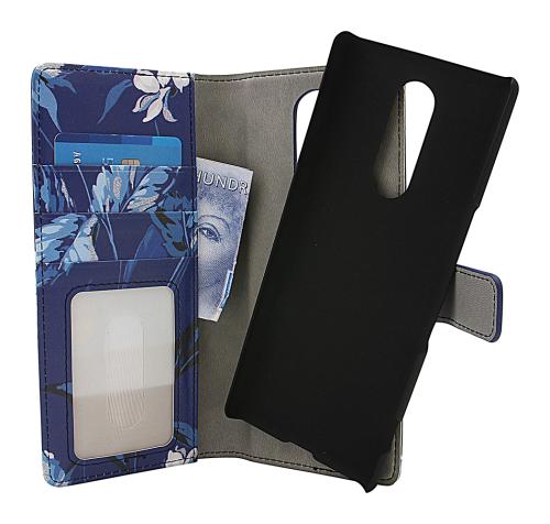 Coverin Skimblocker Design Magneettilompakko Sony Xperia 1 (J9110)