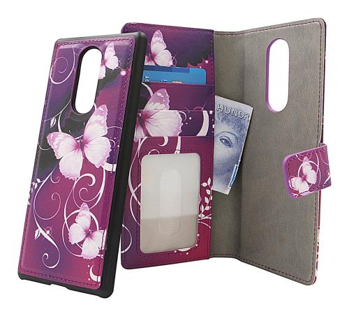 Coverin Skimblocker Design Magneettilompakko Sony Xperia 1 (J9110)